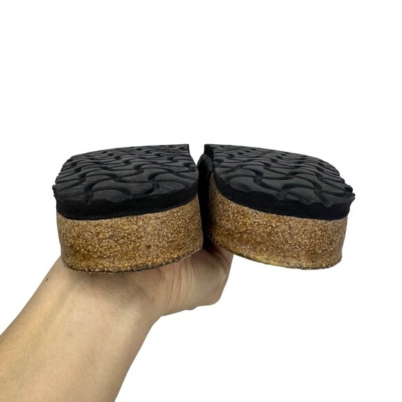 Birkenstock Granada Soft Footbed Black oiled leather Sandals Women’s sz 39/8.5 - Picture 10 of 11